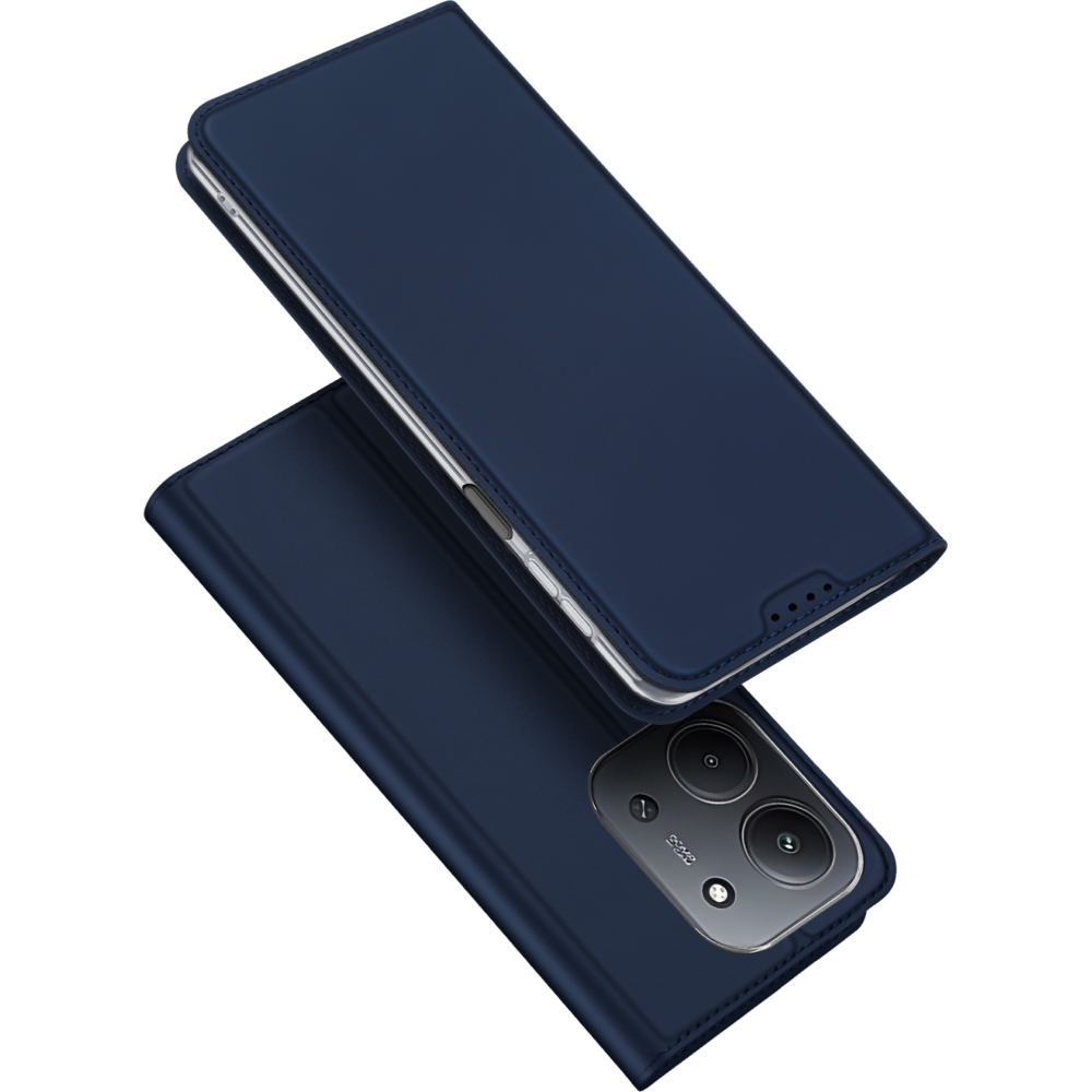 Etui z klapką, portfelowe, Dux Ducis Skin Pro do Xiaomi Redmi 15C, czarne